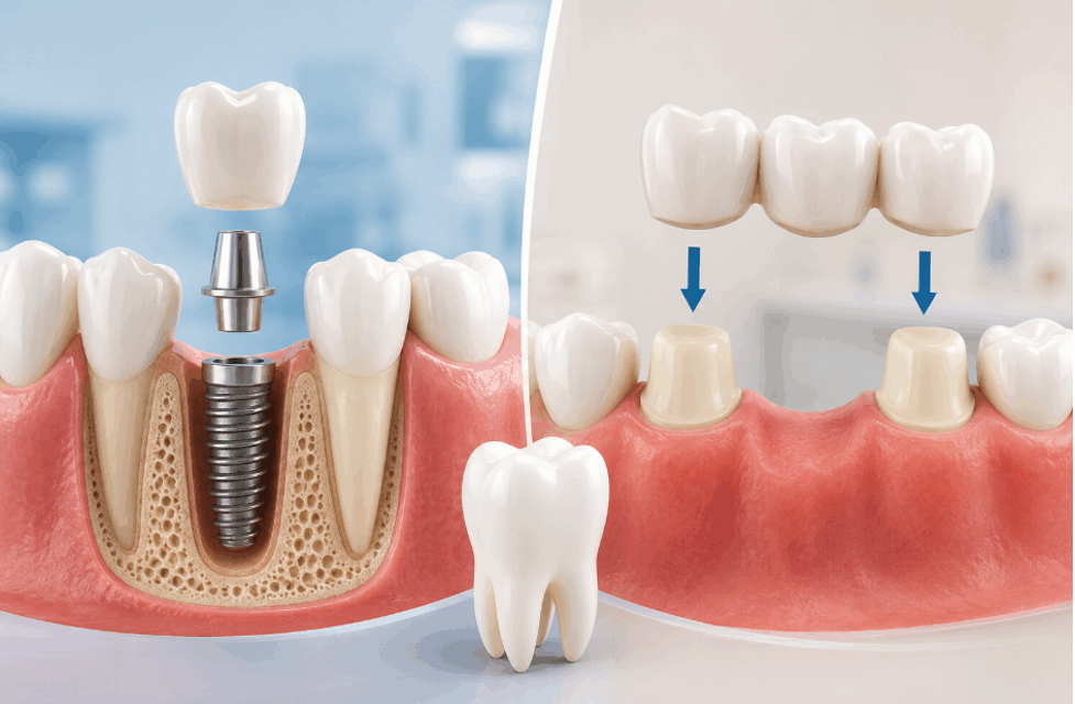 Dental Implants vs. Bridges: Which Option Is Right for You?